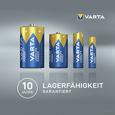 Baterie alkaliczne VARTA R6 (AA) 12 sztuk HIGH ENERGY