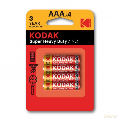 Baterie Heavy Duty AAA (R3) - blister 4szt