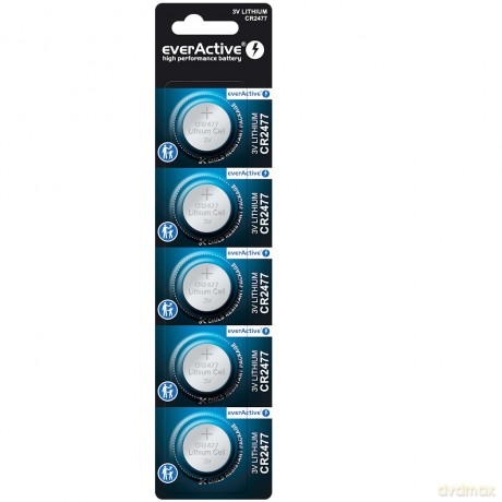 Baterie litowe mini CR2477 blister 5 szt.