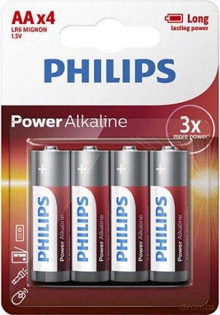 Baterie Power Alkaline AA 4szt. blister