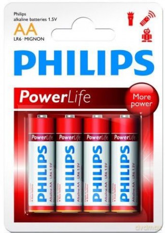 Baterie Power Alkaline AA 4szt. blister