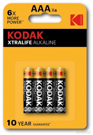 Baterie XTRALIFE Alkaline AAA (LR3) - blister 4szt