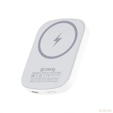 Bezprzewodowy power bank z MagSafe 5000mAh, USB-C 20W PD