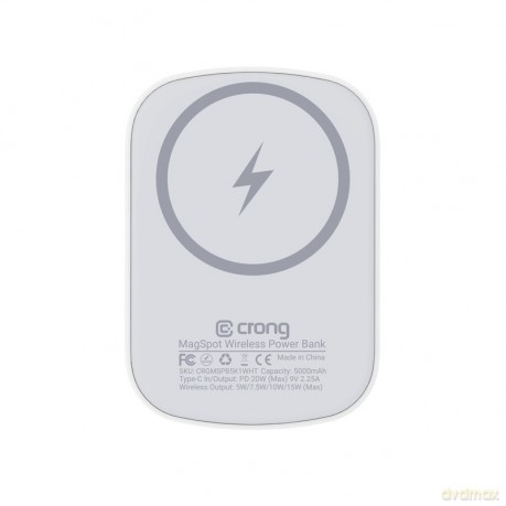 Bezprzewodowy power bank z MagSafe 5000mAh, USB-C 20W PD