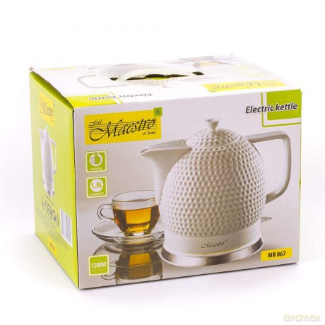 Ceramiczny czajnik elektryczny 1,2l 1200W MR-067