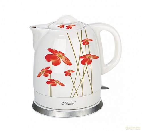 Ceramiczny czajnik elektryczny 1,5l 1200W MR-066-RED