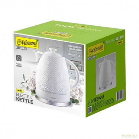 Ceramiczny czajnik elektryczny 1,5l 1500W MR-073