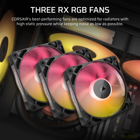 Chłodzenie CPU iCUE LINK TITAN 360 RX LCD AIO 360mm