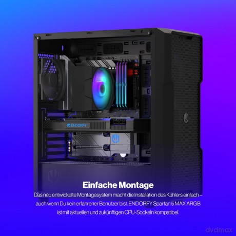 Chłodzenie CPU Spartan 5 MAX ARGB EY3A004