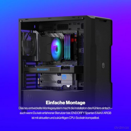 Chłodzenie CPU Spartan 5 MAX ARGB EY3A004