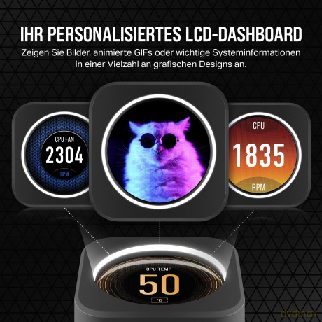 Chłodzenie iCUE H100i LCD XT CPU
