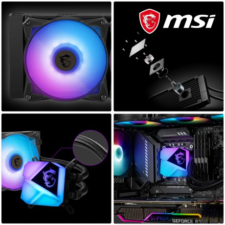 Chłodzenie MAG CORELIQUID C240 240 mm ARGB Fan CPU Cooler