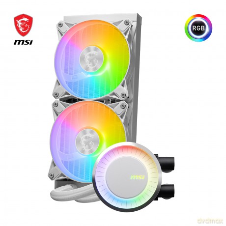 Chłodzenie MAG CORELIQUID E240 White 240mm 2xARGB FAN