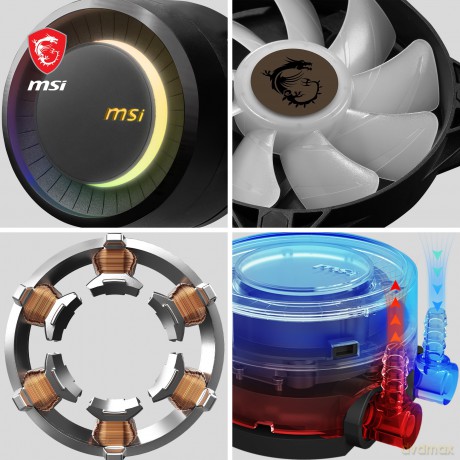 Chłodzenie MAG CORELIQUID E360 360mm 3xARGB FAN