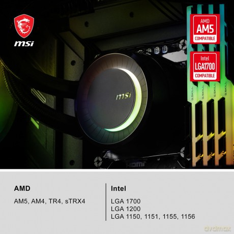 Chłodzenie MAG CORELIQUID E360 360mm 3xARGB FAN