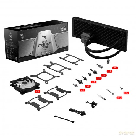 Chłodzenie procesora CoreLiquid M360 360mm 3xARGB FAN