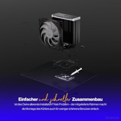 Chłodzenie procesora Fera 5 Black ARGB EY3A012