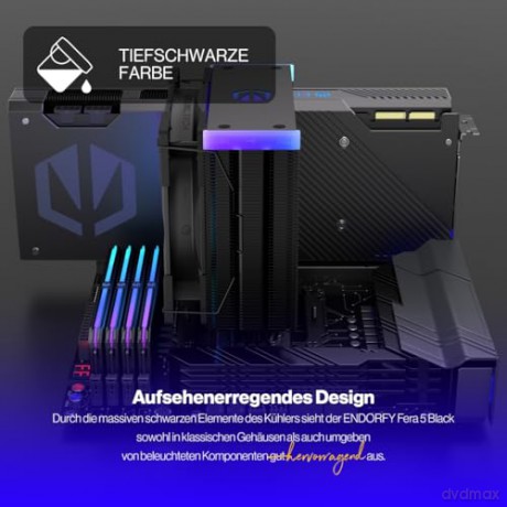 Chłodzenie procesora Fera 5 Black ARGB EY3A012