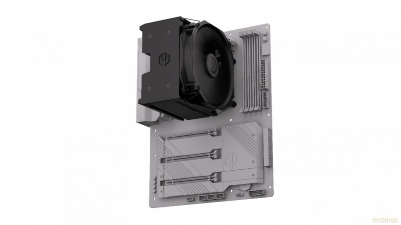 Chłodzenie procesora Fortis 5 Black EY3A013
