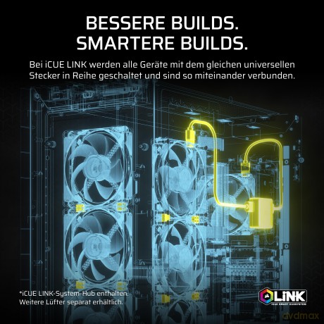 Chłodzenie procesora iCUE LINK TITAN 360 RX RGB AIO 360mm