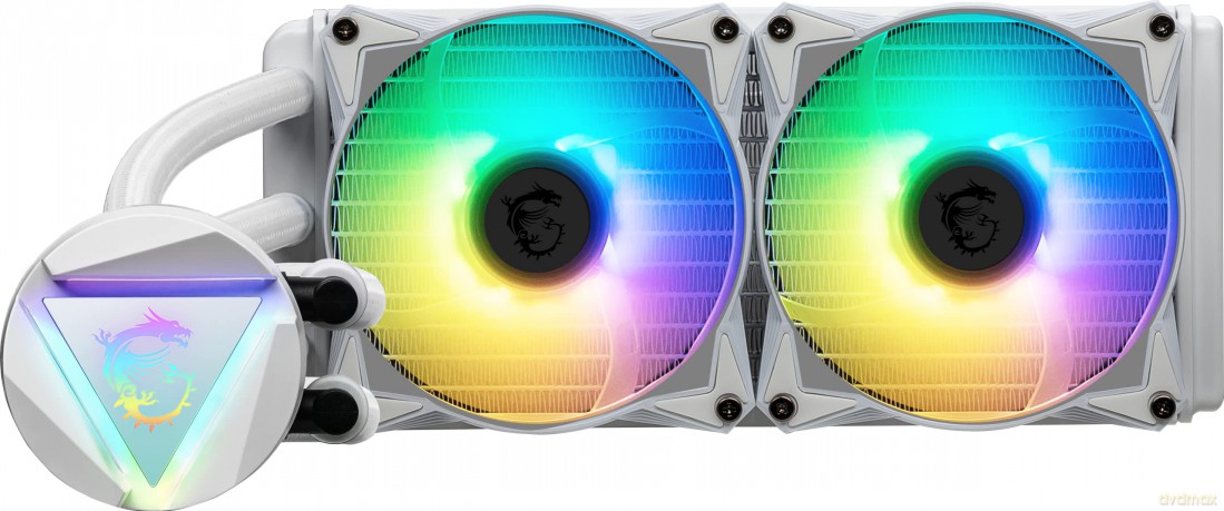 Chłodzenie procesora MAG Core Liquid 240R V2 White 240mm ARGB CPU Cooler