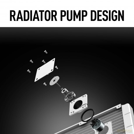 Chłodzenie procesora MAG Core Liquid 240R V2 White 240mm ARGB CPU Cooler