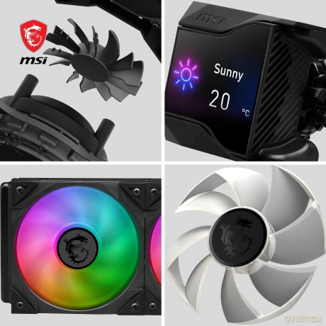 Chłodzenie procesora MAG Core Liquid D240 240mm ARGB CPU Cooler