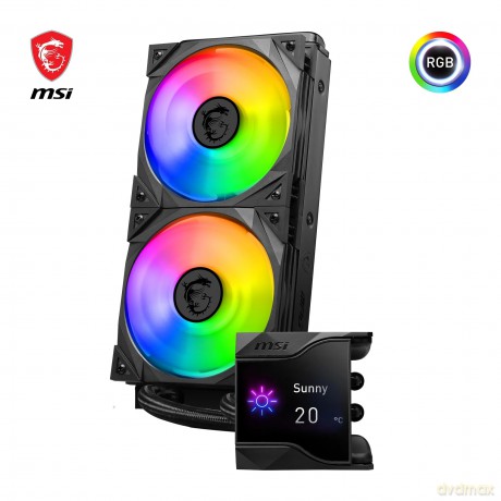 Chłodzenie procesora MAG Core Liquid D240 240mm ARGB CPU Cooler