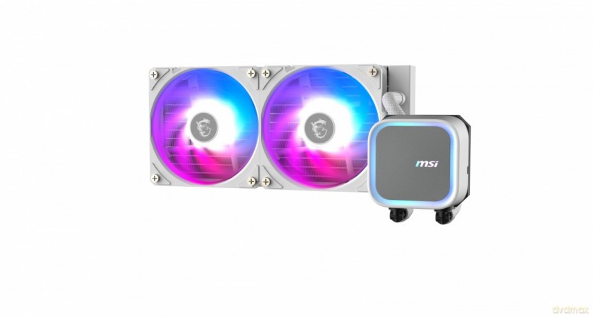 Chłodzenie procesora MAG CORELIQUID A13 240 240mm ARGB 306-7ZWCA21-L80 białe