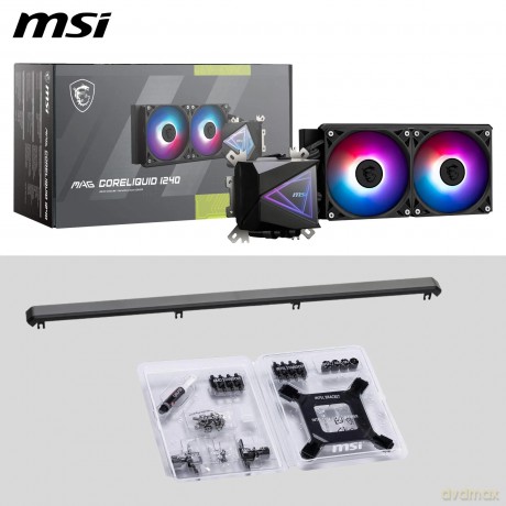 Chłodzenie procesora MAG CORELIQUID I240 240mm ARGB /306-7ZW7A11-C24