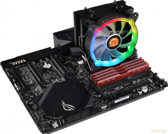 Chłodzenie procesora UX 200 ARGB Lightning (120mm, TDP130W)