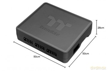 Chłodzenie wodne - Pacific W7 Plus Transparent Plus RGB LED software control