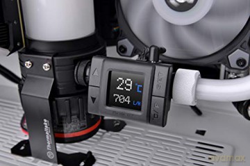 Chłodzenie wodne - TF2 LCD Monitor Temp, Przepływ RGB plus