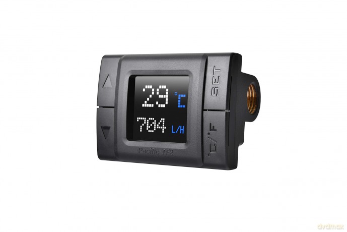 Chłodzenie wodne - TF2 LCD Monitor Temp, Przepływ RGB plus