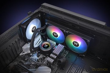 Chłodzenie wodne - TH280 V2 ARGB (2x140mm) miedziany blok CPU