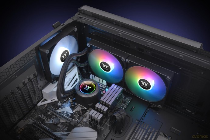 Chłodzenie wodne - TH280 V2 ARGB (2x140mm) miedziany blok CPU