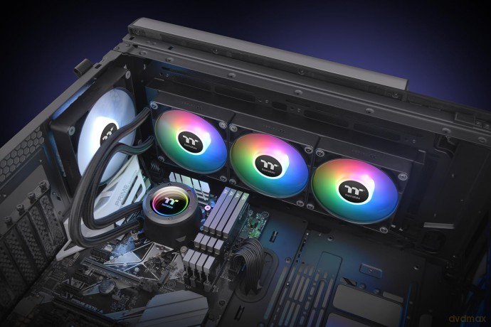 Chłodzenie wodne - TH360 V2 ARGB (3x120mm) miedziany blok CPU
