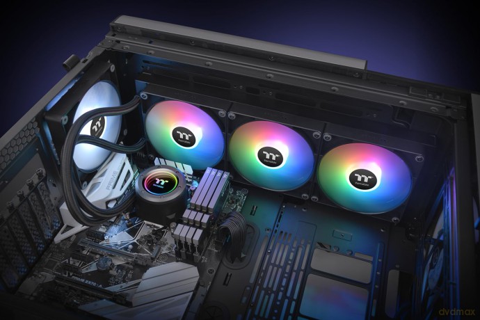 Chłodzenie wodne - TH420 V2 ARGB (3x140mm) miedziany blok CPU