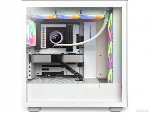 Chłodzenie wodne Kraken 360 RGB LCD Białe