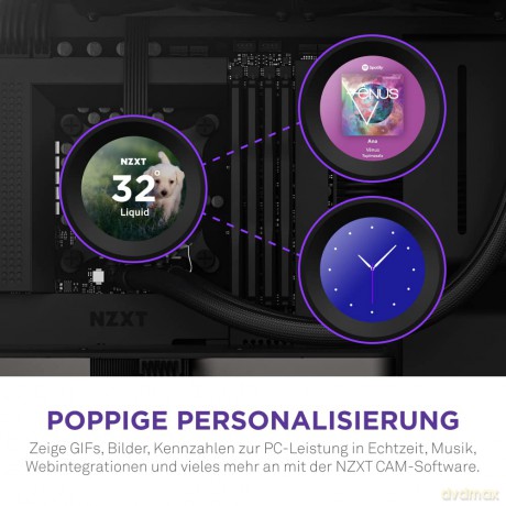 Chłodzenie wodne Kraken Elite 280 LCD