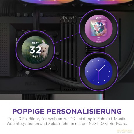 Chłodzenie wodne Kraken Elite 280 RGB LCD