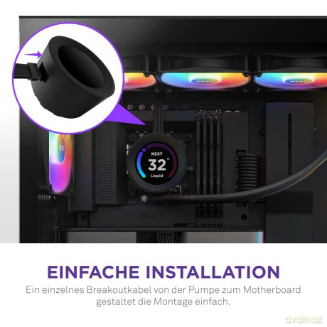 Chłodzenie wodne Kraken Elite 360 RGB LCD