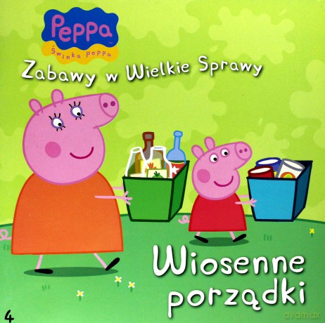 Wiosenne Porządki Świnka Peppea Zabawy W Wielkie Sprawy 4 [KSIĄŻKA]