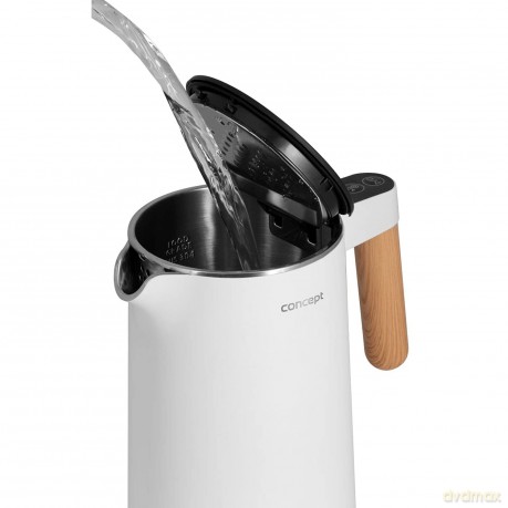 Czajnik 1,5 L double wall RK3300 biały