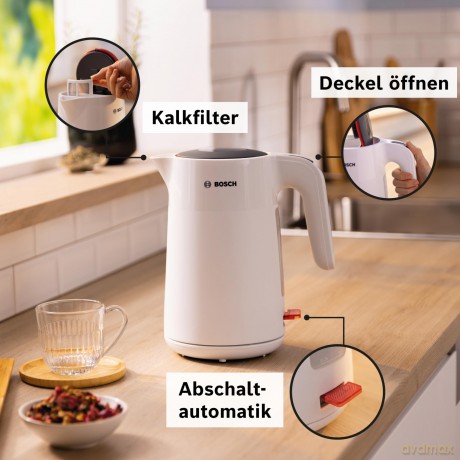 Czajnik 1,7l MyMoment TWK2M161 biały