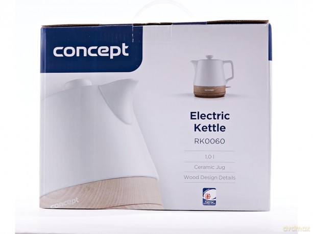 Czajnik ceramiczny RK0060 1,0L biały