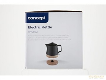 Czajnik ceramiczny RK0062 1,0L szary