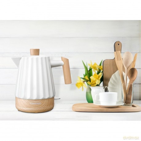 Czajnik ceramiczny RK0090 1,5l biały