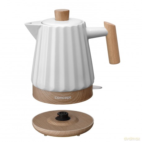 Czajnik ceramiczny RK0090 1,5l biały