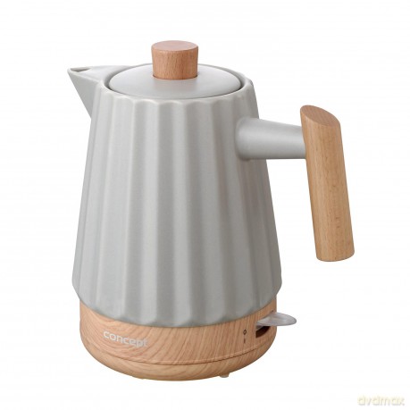 Czajnik ceramiczny RK0091 1,5l jasnoszary